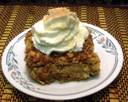 pumpkin crumble