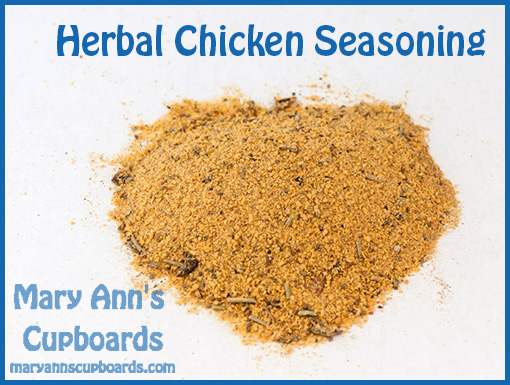 Herbal Chicken Seasoning