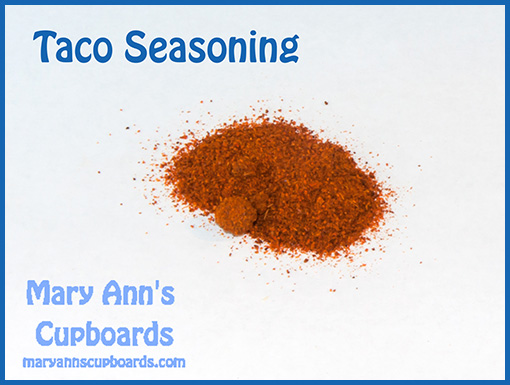 Taco Seasoning by Michael Zimmerman