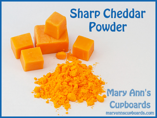 Sharp Yellow Cheddar Powder