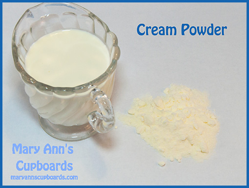 Cream Powder by Michael Zimmerman
