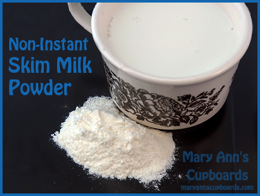 Non-Instant Powdered Skim Milk