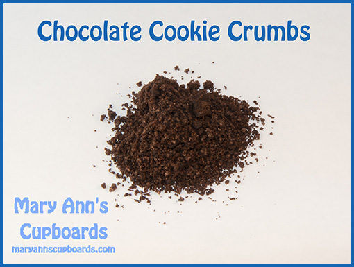 Chocolate Cookie Crumbs by Michael Zimmerman