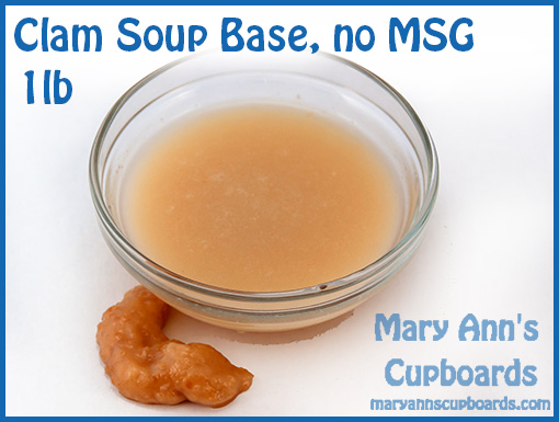 Clam Soup Base no MSG 1lb