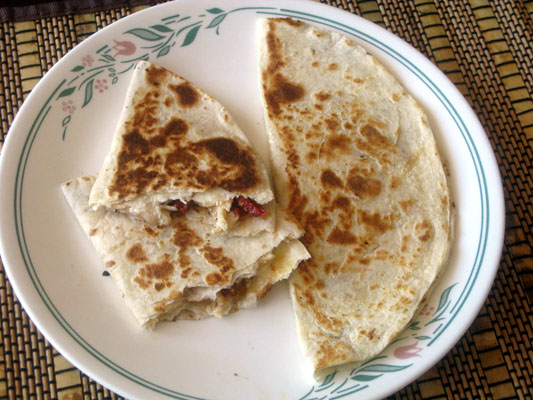 Chicken Alfredo Pizzadillas