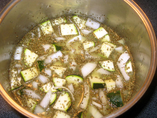 Zucchini Pureed Soup